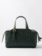 Anya Hindmarch - Neeson Braided-leather Tote - Womens - Dark Green