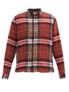 Matchesfashion.com Ymc - Curtis Check Wool-blend Flannel Shirt - Mens - Red