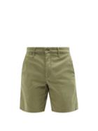 Rag & Bone - Perry Cotton-blend Twill Shorts - Mens - Green