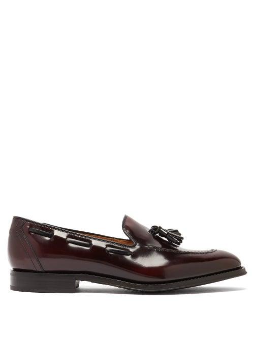 Matchesfashion.com Church's - Kingsley Tasselled Loafers - Womens - Burgundy