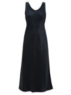 Matchesfashion.com Max Mara Leisure - Talete Dress - Womens - Dark Green