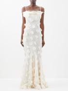 Jacquemus - Draggiu Mermaid-hem Cotton Dress - Womens - Off White