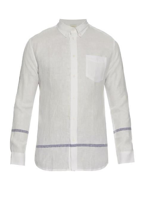 Solid & Striped The Button Down Linen Shirt