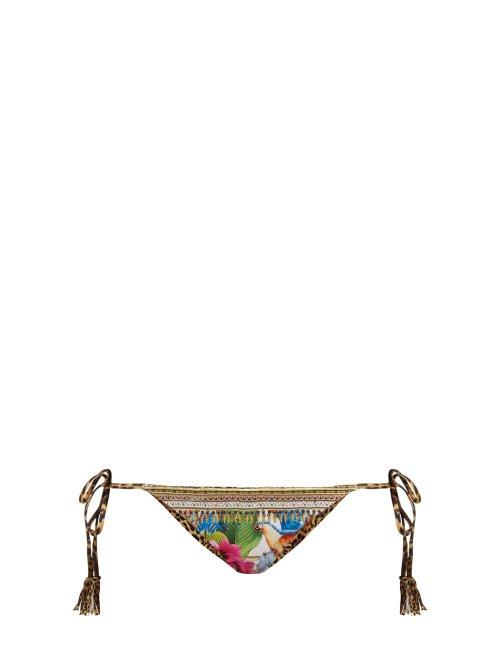 Matchesfashion.com Camilla - Champagne Coast Reversible Printed Bikini Briefs - Womens - Multi