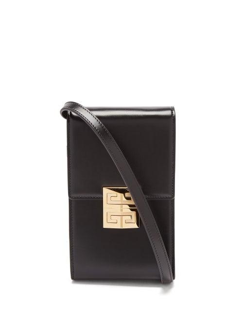 Givenchy - 4g Mini Leather Cross-body Bag - Womens - Black