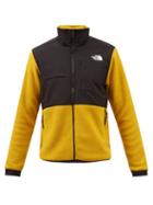 The North Face - Denali 2 Recycled-fibre Zipped Fleece Sweatshirt - Mens - Yellow