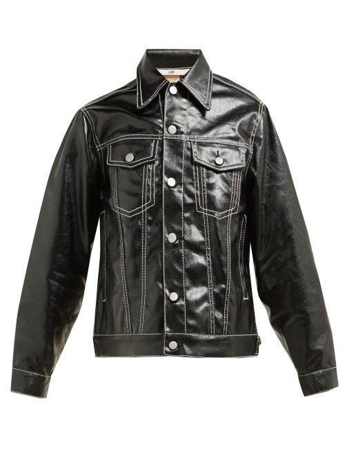 Matchesfashion.com Eytys - Buck Coated Cotton Twill Jacket - Womens - Black