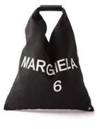Mm6 Maison Margiela - Japanese Logo-print Small Canvas Shoulder Bag - Womens - White Multi