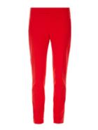 Jil Sander Slim-leg Stretch Cotton-blend Trousers