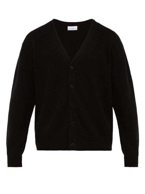 Matchesfashion.com Raey - Sloppy Cashmere Cardigan - Mens - Black