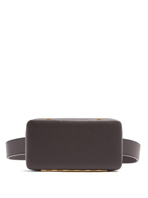 Matchesfashion.com Lutz Morris - Evan Grained Leather Belt Bag - Womens - Black