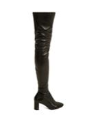 Saint Laurent Loulou Over-the-knee Leather Boots