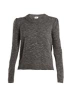 Isa Arfen Speckled Wool-blend Sweater