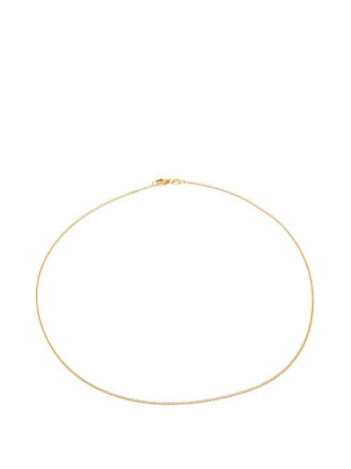 Matchesfashion.com Lizzie Mandler - Rolo-chain 18kt Gold Necklace - Womens - Yellow Gold