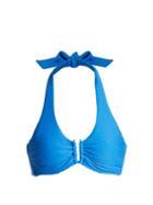 Matchesfashion.com Heidi Klein - Muscat Bikini Top - Womens - Blue