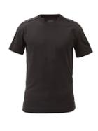 Mens Rtw Givenchy - Logo-tape Cotton-jersey T-shirt - Mens - Black