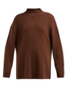 Matchesfashion.com Ryan Roche - Oversized Cashmere Sweater - Womens - Brown