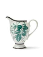 Matchesfashion.com Gucci - Herbarium Porcelain Cream Jug - Womens - Green Multi