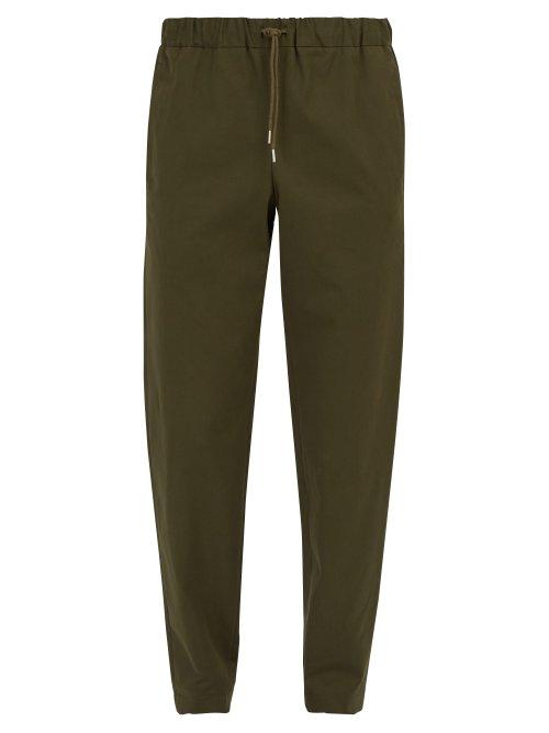 Matchesfashion.com A.p.c. - Kaplan Stretch Cotton Trousers - Mens - Khaki