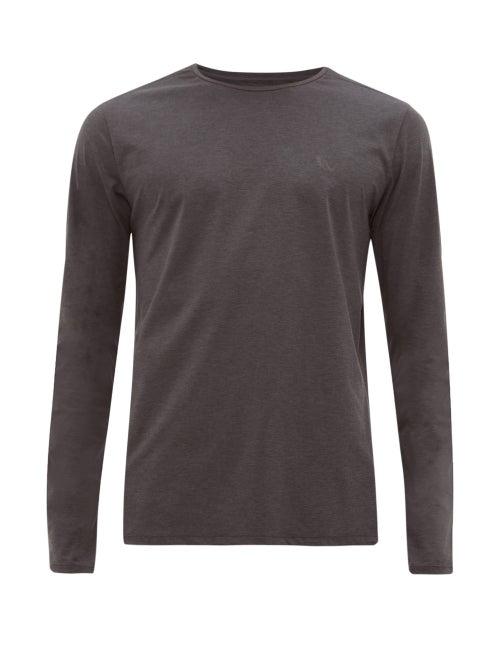 Matchesfashion.com Castore - Aikens Long Sleeved Technical Jersey T Shirt - Mens - Black