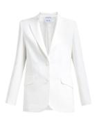 Matchesfashion.com Pallas X Claire Thomson-jonville - Episode Single Breasted Crepe Blazer - Womens - White