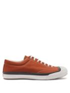 Moonstar - Gym Court Canvas And Rubber Trainers - Mens - Red