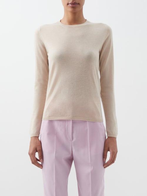 Max Mara - Campus Sweater - Womens - Beige