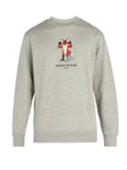 Maison Kitsuné Crew-neck Cotton Sweatshirt