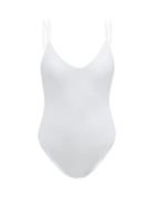 Matchesfashion.com Jade Swim - Duality Double Strap Jersey Swimsuit - Womens - White