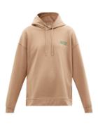 Ladies Rtw Ganni - Software Organic Cotton-blend Hooded Sweatshirt - Womens - Beige