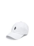 Matchesfashion.com Marcelo Burlon - Embroidered Logo Cotton Twill Baseball Cap - Mens - White
