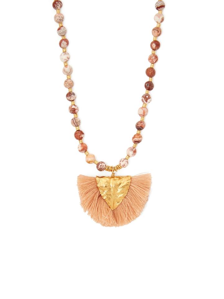 Elise Tsikis Los Beaded Necklace