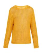 Matchesfashion.com Jacquemus - Fishnet Knit Sweater - Mens - Orange