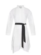 Maison Rabih Kayrouz Mandarin Collar Cotton-poplin Dress