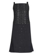 Osman Embellished Square-neck Dress