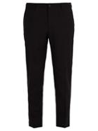 Matchesfashion.com Dolce & Gabbana - Tailored Wool Blend Trousers - Mens - Black