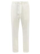 Frescobol Carioca - Oscar Tencel-blend Twill Chino Trousers - Mens - Cream