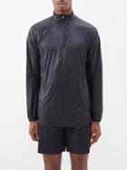 On - Zero Quarter-zip Recycled-fibre Ripstop Jacket - Mens - Black