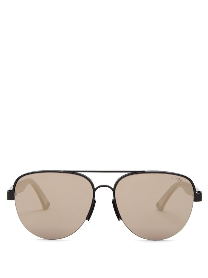 Retrosuperfuture Air Aviator Metal Sunglasses