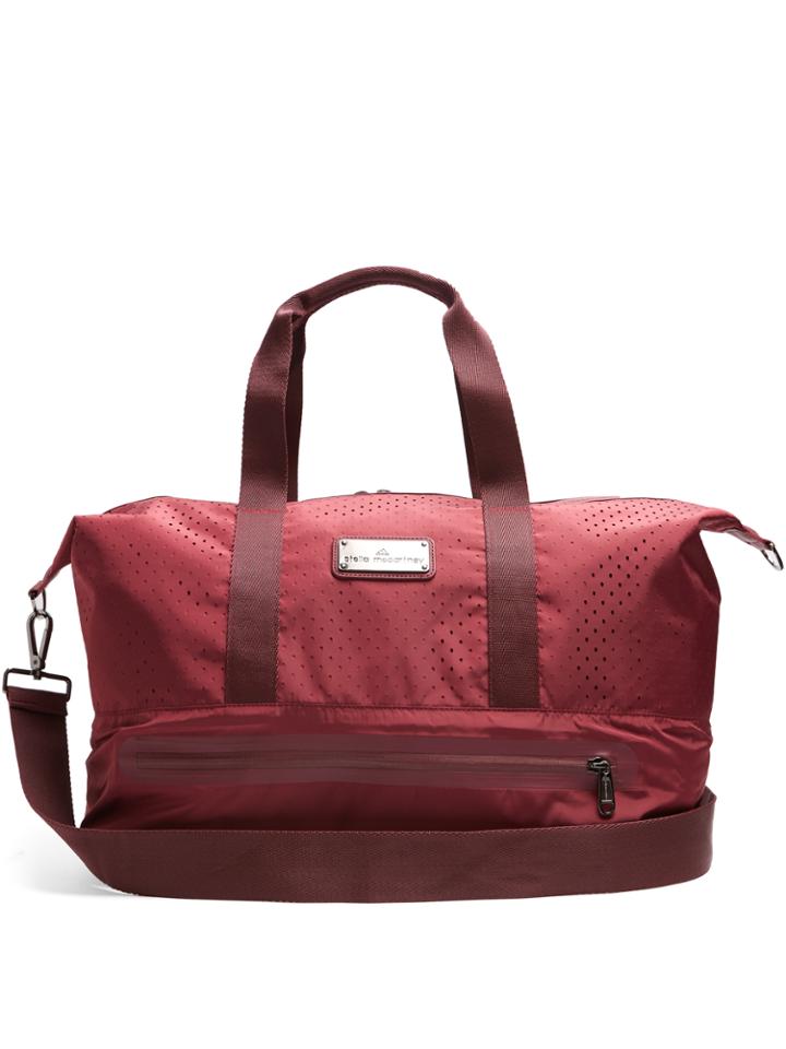 Adidas By Stella Mccartney Logo-tag Perforated Tote