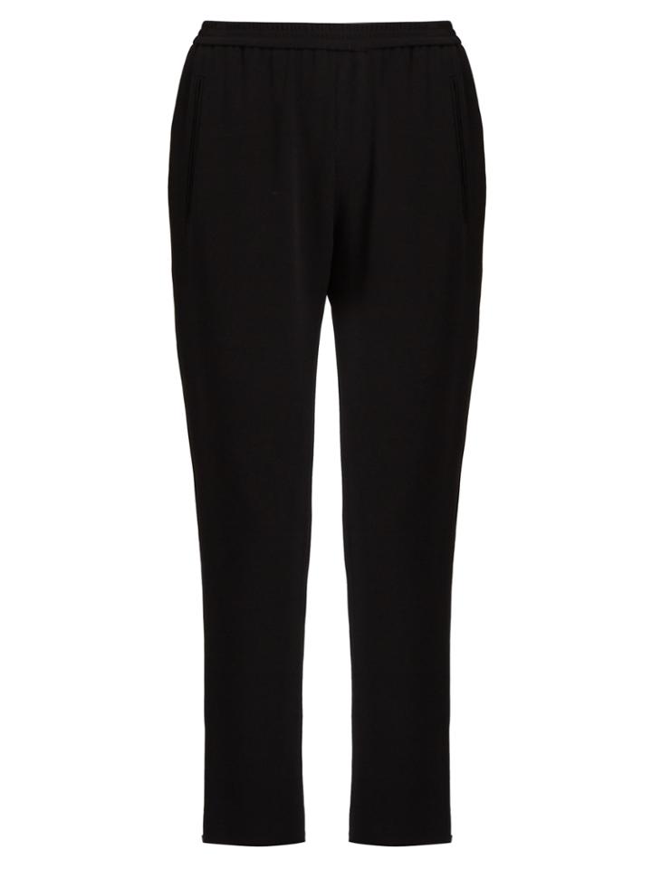 Stella Mccartney Tamara Stretch-cady Cropped Trousers