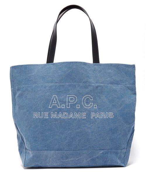 Matchesfashion.com A.p.c. - Ingride Denim Tote Bag - Womens - Denim