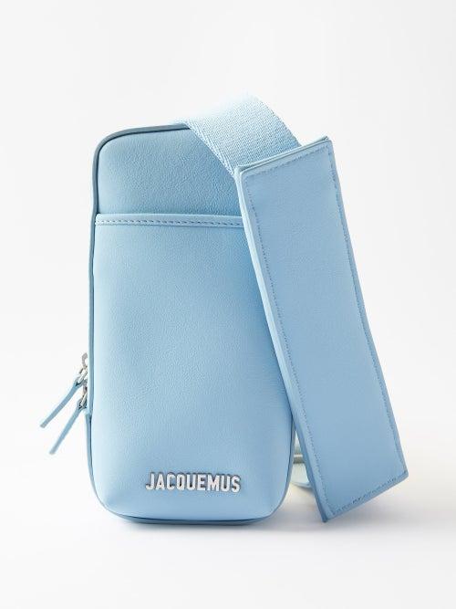 Jacquemus - Giardino Leather Cross-body Bag - Mens - Light Blue
