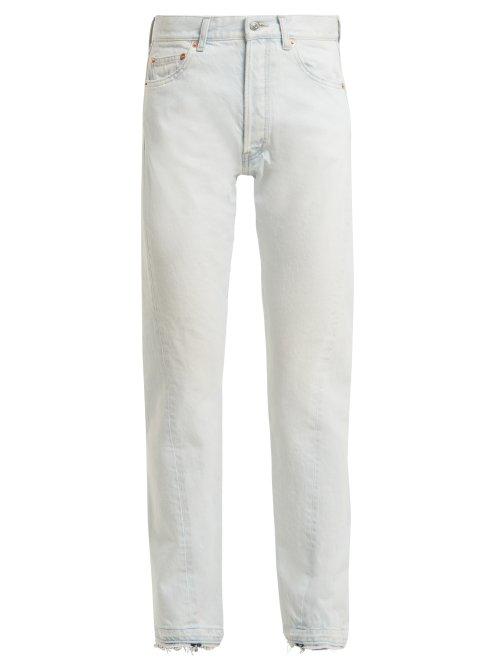 Matchesfashion.com Balenciaga - Standard Jeans - Womens - Denim