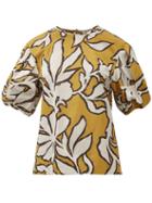 Matchesfashion.com S Max Mara - Crochet Top - Womens - Yellow White