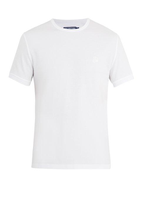 Matchesfashion.com Vilebrequin - Tube Crew Neck Cotton Piqu T Shirt - Mens - White