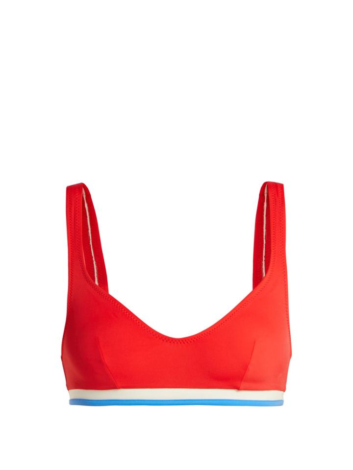 Solid & Striped The Katie Striped Bikini Top