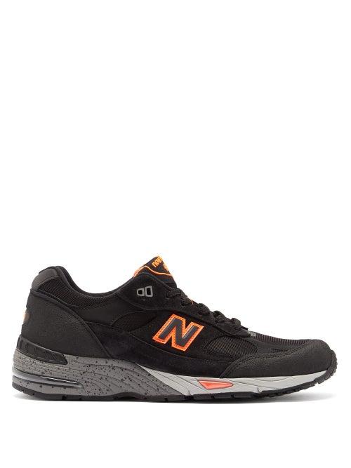 Matchesfashion.com New Balance - Made In England 991 Leather Trainers - Mens - Black Multi