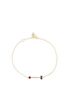 Loren Stewart Ruby, Sapphire & Yellow-gold Bracelet