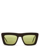 Thom Browne D-frame Black Sunglasses